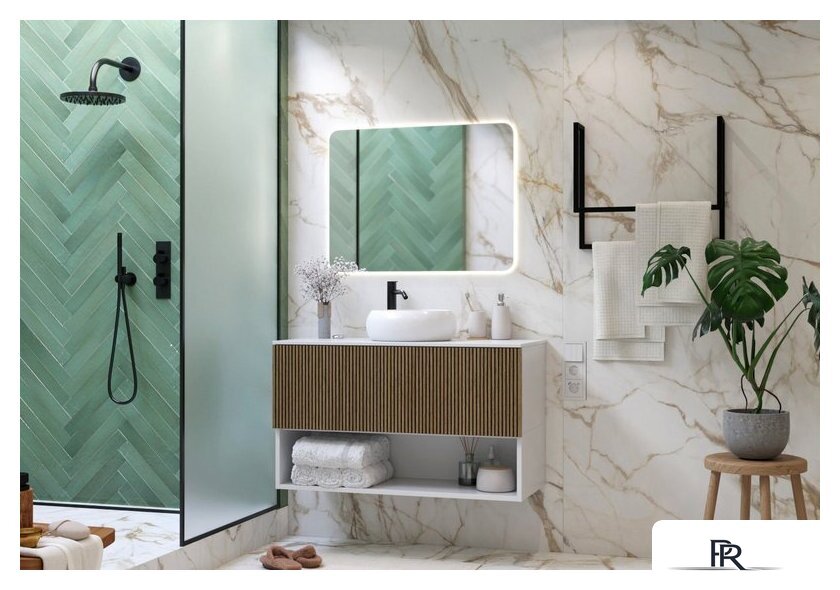  ЗОВ Тумба под умывальник Кито 70 K70LW0MRMC (белый/тростник) - Изображение №3 — Интернет-магазин ПроЗаказ