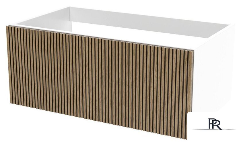  ЗОВ Тумба под умывальник Кито 70 K70LW0MRMC (белый/тростник) - Изображение №1 — Интернет-магазин ПроЗаказ