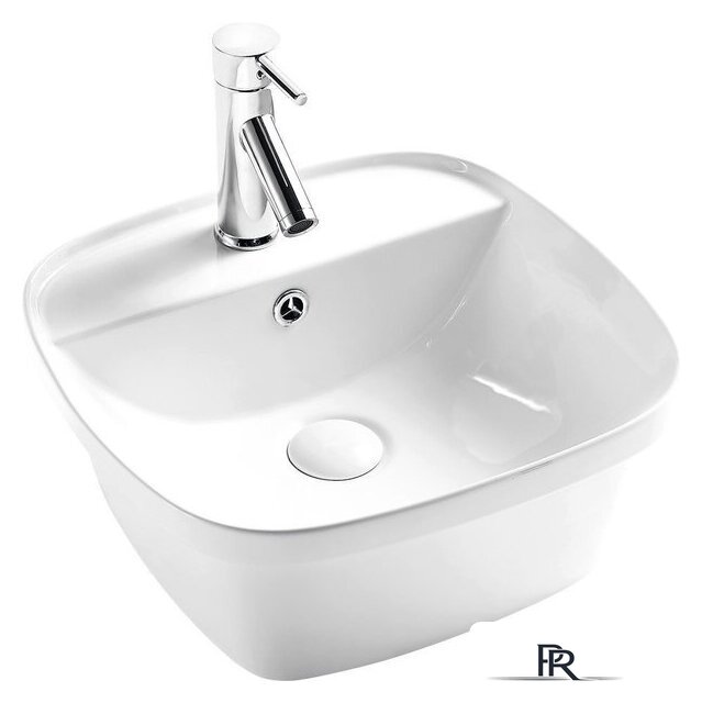 Умывальник D&K Quadro DT1510916 (белый) - Изображение №1 — Интернет-магазин ПроЗаказ