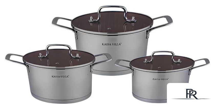 Набор кастрюль Kaisa Villa KV-1050 - Изображение №1 — Интернет-магазин ПроЗаказ