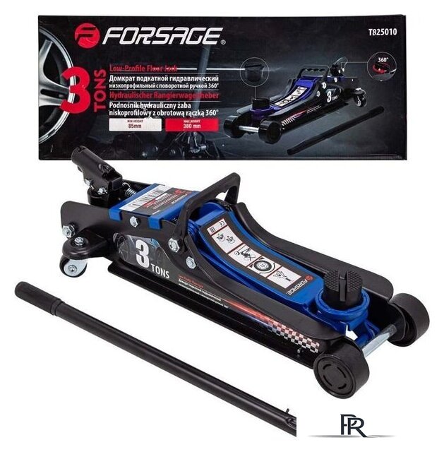Подкатной домкрат FORSAGE F-T825010 3т - Изображение №4 — Интернет-магазин ПроЗаказ