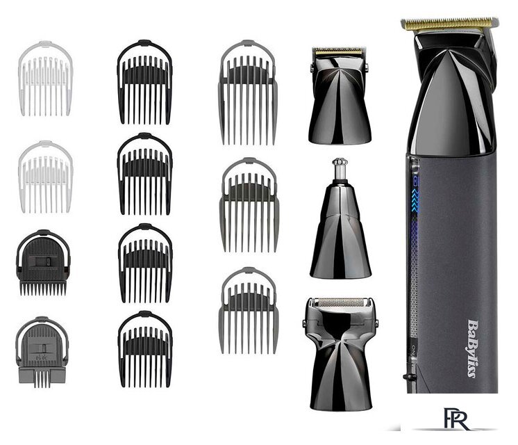 Триммер для бороды и усов BaByliss Super-X Metal Black Edition MT991E - Изображение №1 — Интернет-магазин ПроЗаказ