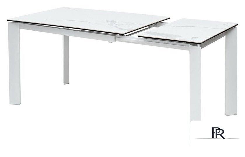 Кухонный стол M-City Corner 120 High Gloss DECDF5052THGSTATWHT (Statuario керамика/белый) - Изображение №3 — Интернет-магазин ПроЗаказ
