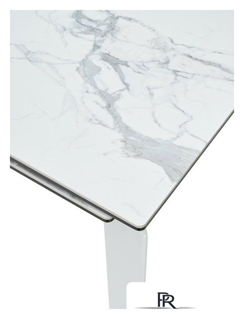 Кухонный стол M-City Corner 120 High Gloss DECDF5052THGSTATWHT (Statuario керамика/белый) - Изображение №6 — Интернет-магазин ПроЗаказ