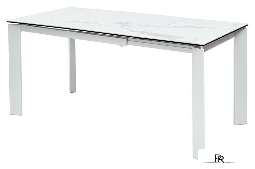 Кухонный стол M-City Corner 120 High Gloss DECDF5052THGSTATWHT (Statuario керамика/белый) - Изображение №4 — Интернет-магазин ПроЗаказ