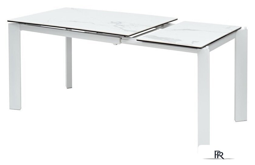 Кухонный стол M-City Corner 120 High Gloss DECDF5052THGSTATWHT (Statuario керамика/белый) - Изображение №2 — Интернет-магазин ПроЗаказ