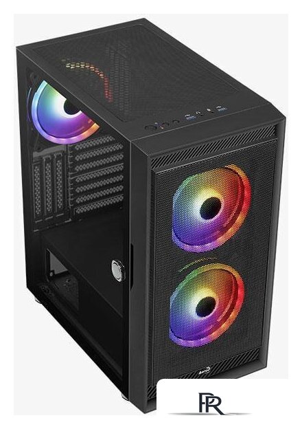 Корпус AeroCool Graphite-G-BK-v2 - Изображение №2 — Интернет-магазин ПроЗаказ