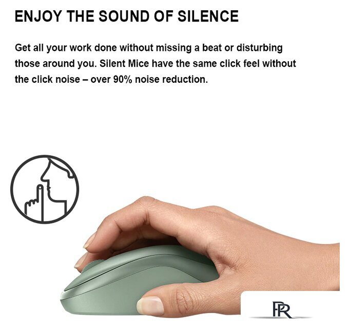 Мышь Logitech M221 (розовый) - Изображение №5 — Интернет-магазин ПроЗаказ