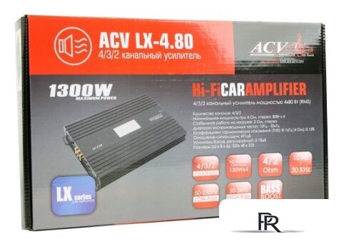 Автомобильный усилитель ACV LX-4.80 - Изображение №5 — Интернет-магазин ПроЗаказ