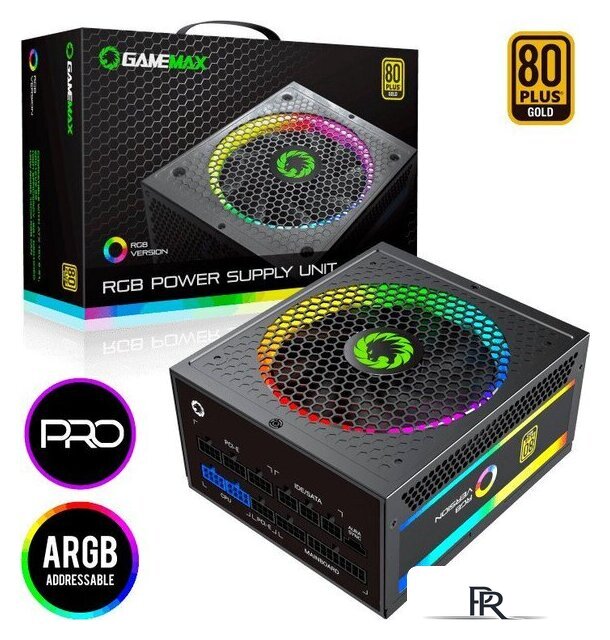 Блок питания GameMax RGB-1050 Pro - Изображение №15 — Интернет-магазин ПроЗаказ