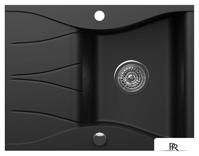 Кухонная мойка Kernau KGS O 4565 1B1D Deep Black - Изображение №1 — Интернет-магазин ПроЗаказ
