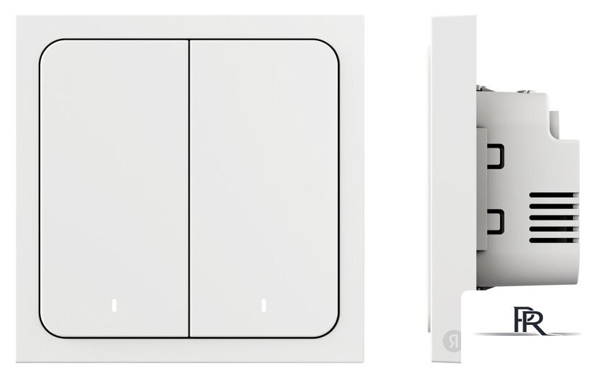 Выключатель Яндекс YNDX-00532 (2 клавиши) - Изображение №1 — Интернет-магазин ПроЗаказ