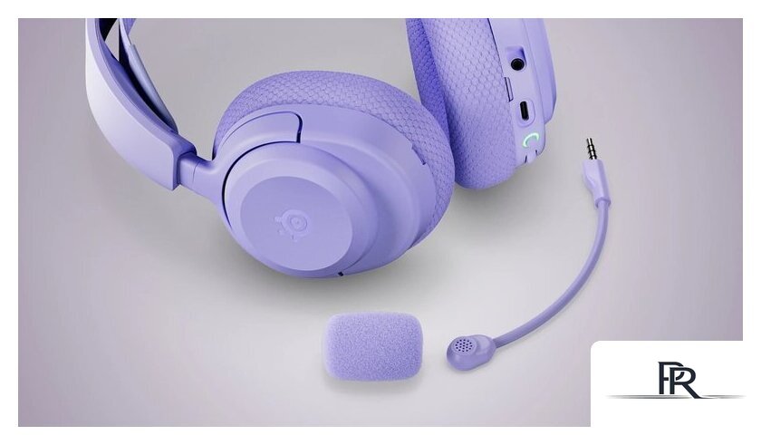 Наушники SteelSeries Arctis Nova 3P Wireless (для PlayStation, сиреневый) - Изображение №4 — Интернет-магазин ПроЗаказ