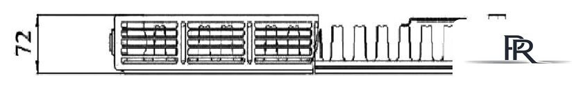 Стальной панельный радиатор Prado Classic тип 11 500x500 - Изображение №2 — Интернет-магазин ПроЗаказ
