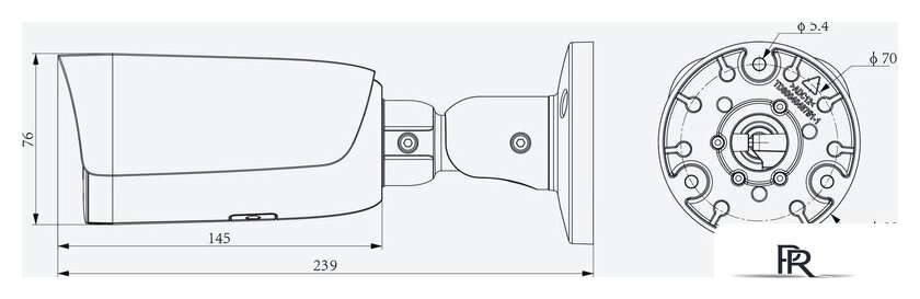 IP-камера Tiandy TC-C35US 3LHA-27135 - Изображение №3 — Интернет-магазин ПроЗаказ
