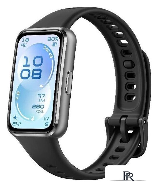 Фитнес-браслет Huawei Band 11 (черный алюминиевый корпус, с черным силиконовым ремешком, международная версия) - Изображение №1 — Интернет-магазин ПроЗаказ