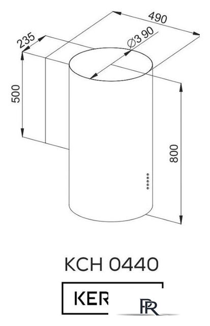 Кухонная вытяжка Kernau KCH 0440.1 W - Изображение №2 — Интернет-магазин ПроЗаказ