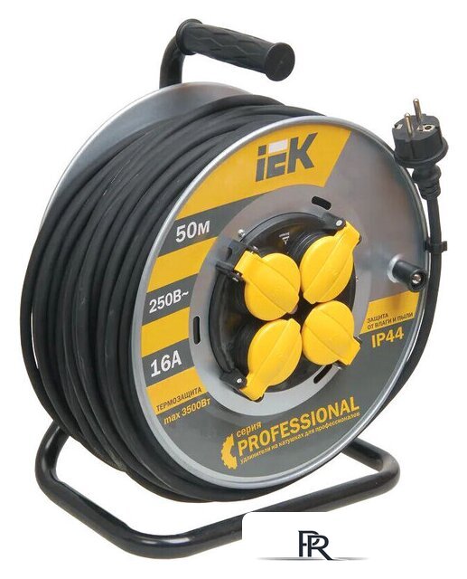 Удлинитель на катушке IEK WKP16-16-04-50-44 - Изображение №1 — Интернет-магазин ПроЗаказ