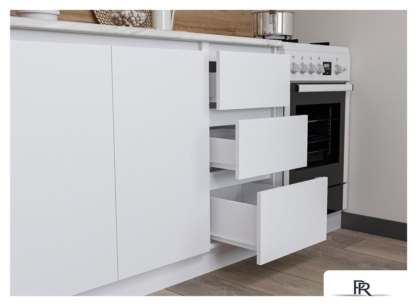 Готовая кухня Артём-Мебель Мэри СН-114 ДСП 1.8м (белый) - Изображение №4 — Интернет-магазин ПроЗаказ