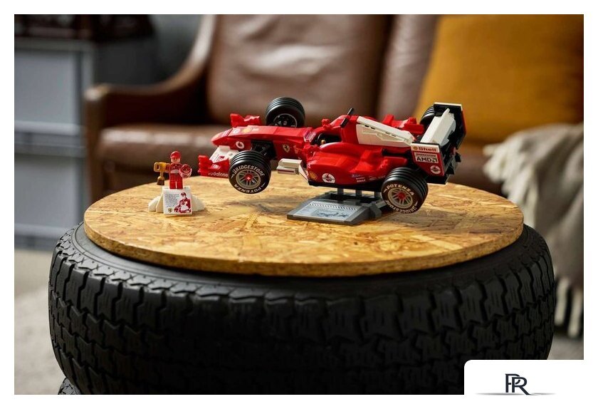 Конструктор LEGO Icons 11375 Ferrari F2004 & Michael Schumacher - Изображение №14 — Интернет-магазин ПроЗаказ