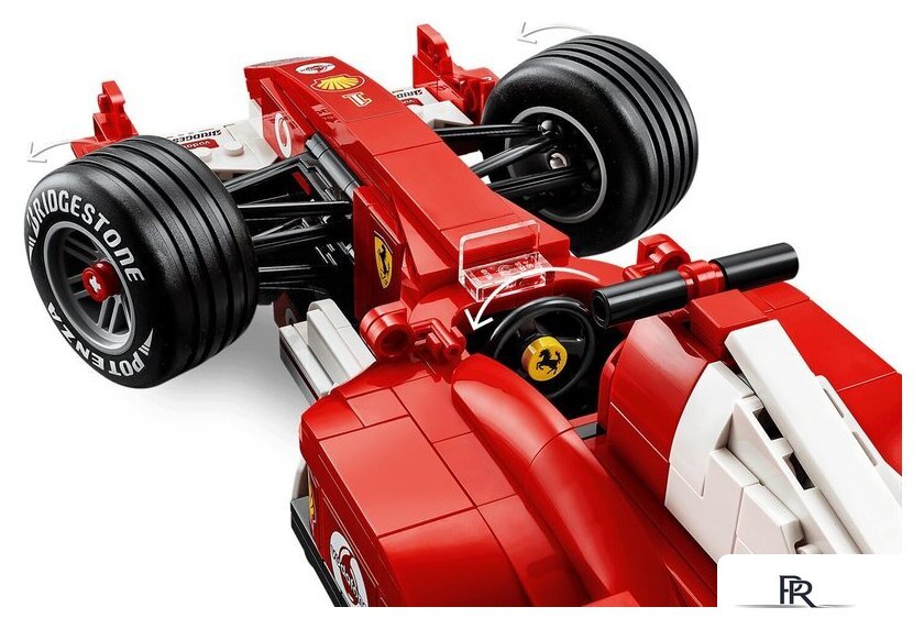 Конструктор LEGO Icons 11375 Ferrari F2004 & Michael Schumacher - Изображение №7 — Интернет-магазин ПроЗаказ