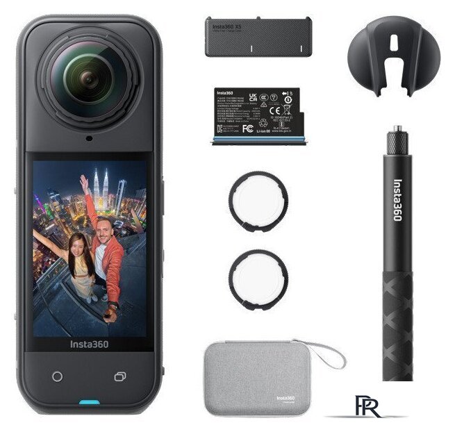 Экшен-камера Insta360 X5 Essential Pack (черный) - Изображение №1 — Интернет-магазин ПроЗаказ