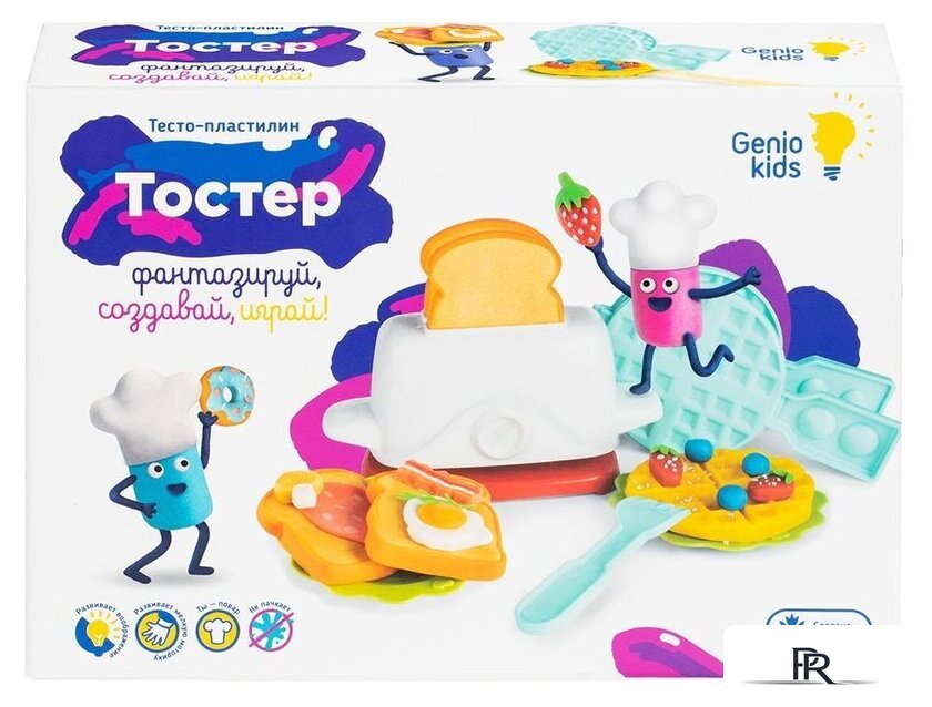 Набор для лепки Genio Kids Тостер TA2031 - Изображение №2 — Интернет-магазин ПроЗаказ
