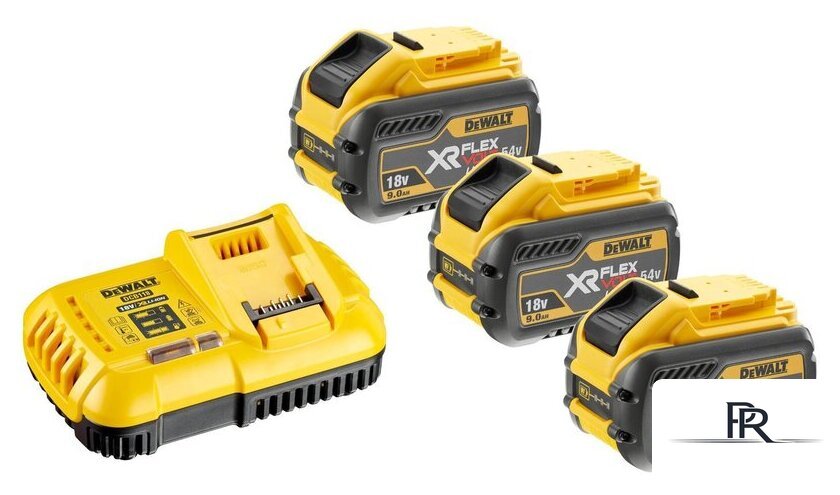 Аккумулятор DeWalt DCB118X3 (18В/3x9 Ач + 18В) - Изображение №1 — Интернет-магазин ПроЗаказ