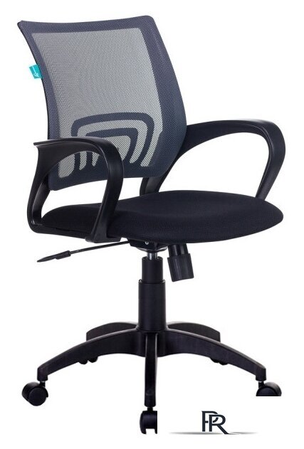 Офисное кресло Бюрократ CH-695N/DG/TW-11 (черный/серый) - Изображение №1 — Интернет-магазин ПроЗаказ