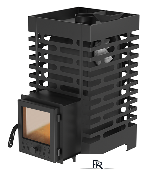 Банная печь Везувий Aston 16 со стеклянной дверцей - Изображение №1 — Интернет-магазин ПроЗаказ