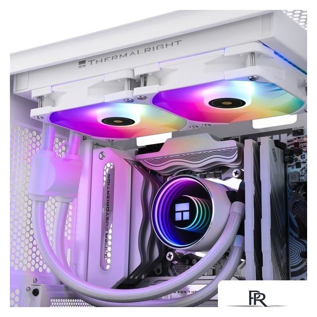 Система жидкостного охлаждения для процессора Thermalright Frozen Notte 240 ARGB (белый) - Изображение №4 — Интернет-магазин ПроЗаказ