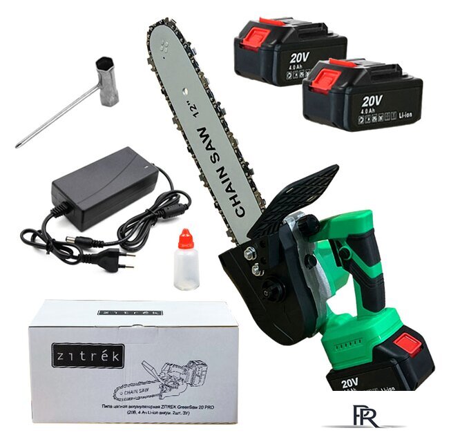 Аккумуляторная пила Zitrek GreenSaw 20 Pro 082-1852 (с 2-мя АКБ) - Изображение №1 — Интернет-магазин ПроЗаказ
