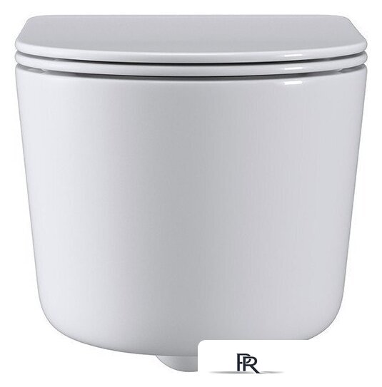 Унитаз подвесной Roxen Simple Compact в комплекте с инсталляцией StounFix Dual Fresh 6 в 1 964407 (кнопка: белое стекло) - Изображение №7 — Интернет-магазин ПроЗаказ