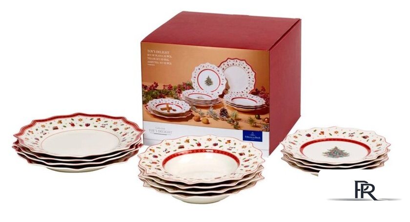 Набор тарелок Villeroy & Boch Toys Delight 14-8585-8816 (12шт) - Изображение №2 — Интернет-магазин ПроЗаказ