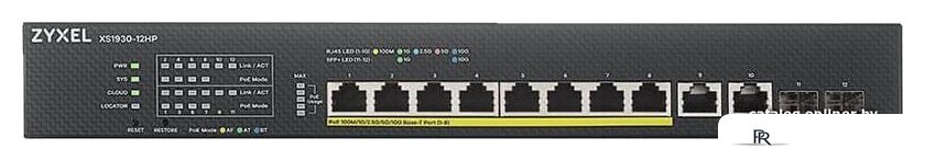Настраиваемый коммутатор Zyxel XS1930-12HP - Изображение №3 — Интернет-магазин ПроЗаказ