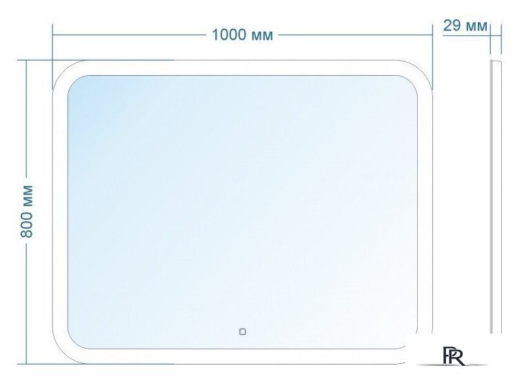Зеркало Doratiz Ева 100x80 2711.919 - Изображение №7 — Интернет-магазин ПроЗаказ