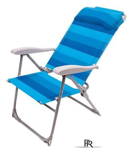 Кресло Nika складное К2 (синий) - Изображение №1 — Интернет-магазин ПроЗаказ