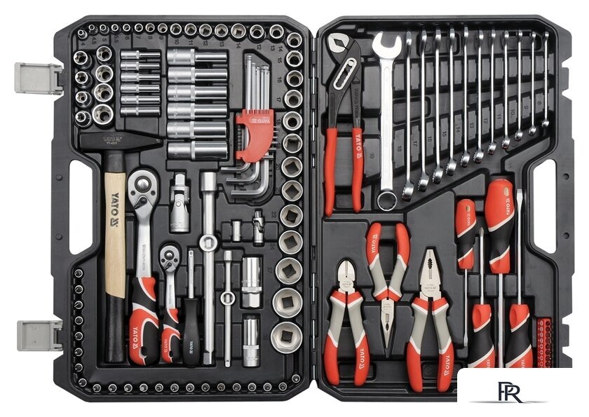 Универсальный набор инструментов Yato YT-38901 (122 предмета) - Изображение №2 — Интернет-магазин ПроЗаказ