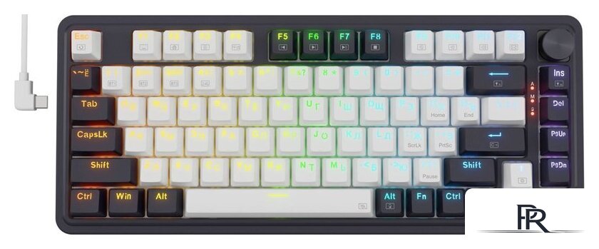 Клавиатура Redragon Ucal Pro (черный/белый) - Изображение №1 — Интернет-магазин ПроЗаказ