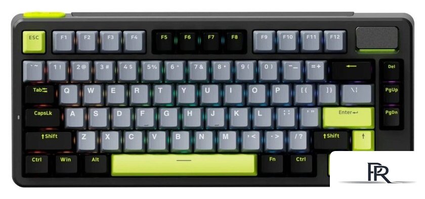 Клавиатура Rapoo V700 DIY-75 (черный/серый/зеленый) - Изображение №1 — Интернет-магазин ПроЗаказ
