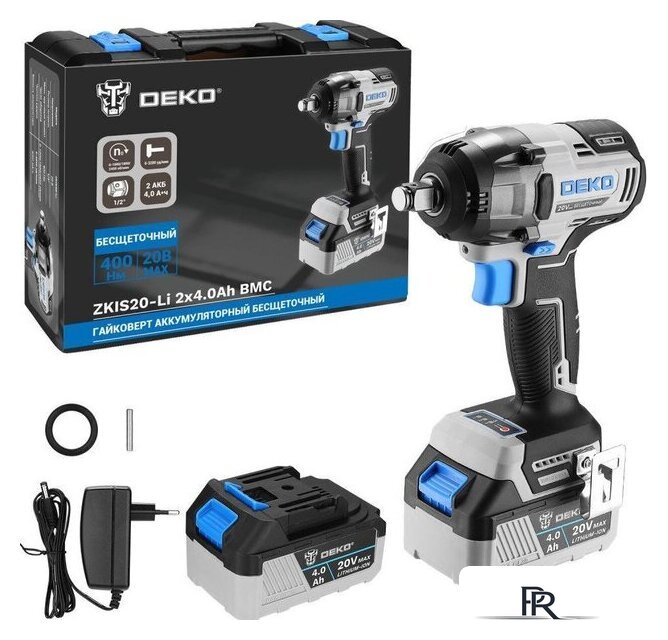 Гайковерт Deko ZKIS20-Li 084-1047 (с 2-мя АКБ, кейс) - Изображение №1 — Интернет-магазин ПроЗаказ