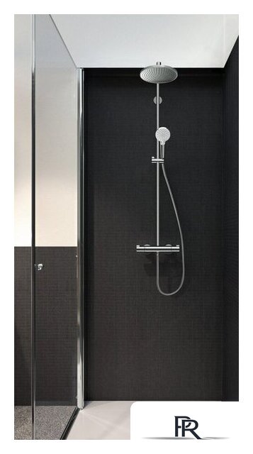 Душевая система  Hansgrohe Crometta S 240 1jet Showerpipe [27267000] - Изображение №3 — Интернет-магазин ПроЗаказ