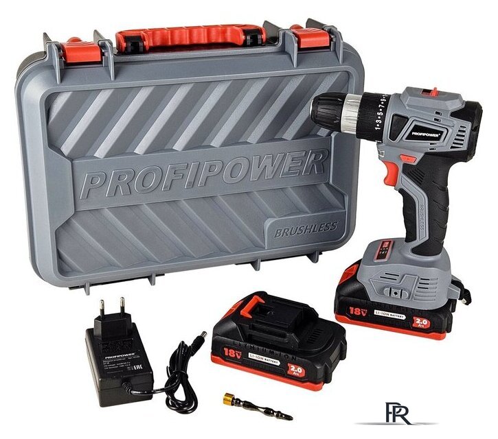 Дрель-шуруповерт Profipower MKBL-18BT (с 2-мя АКБ, кейс) - Изображение №1 — Интернет-магазин ПроЗаказ