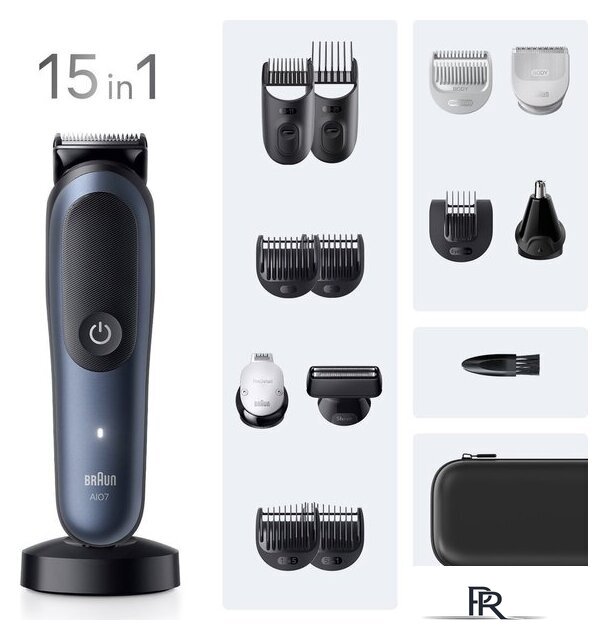 Триммер для бороды и усов Braun AIO7580 - Изображение №2 — Интернет-магазин ПроЗаказ