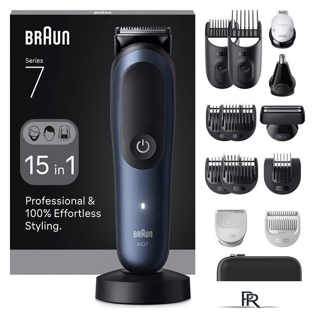 Триммер для бороды и усов Braun AIO7580 - Изображение №1 — Интернет-магазин ПроЗаказ