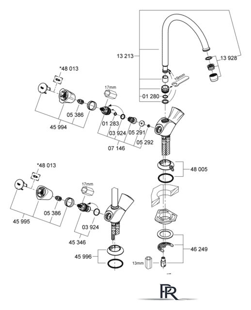 Смеситель Grohe Costa L 31831001 - Изображение №3 — Интернет-магазин ПроЗаказ