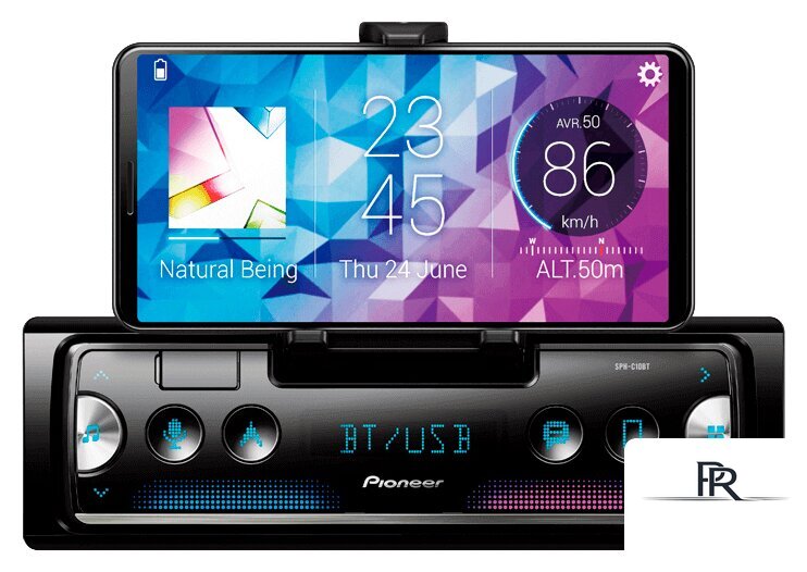 USB-магнитола Pioneer SPH-C10BT - Изображение №1 — Интернет-магазин ПроЗаказ