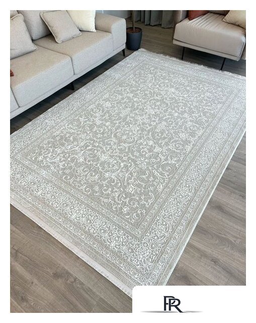 Ковер для жилой комнаты Radjab Carpet Милано RT 719 Прямоугольник 11687RK (1.6x3, Cream/Beige) - Изображение №6 — Интернет-магазин ПроЗаказ