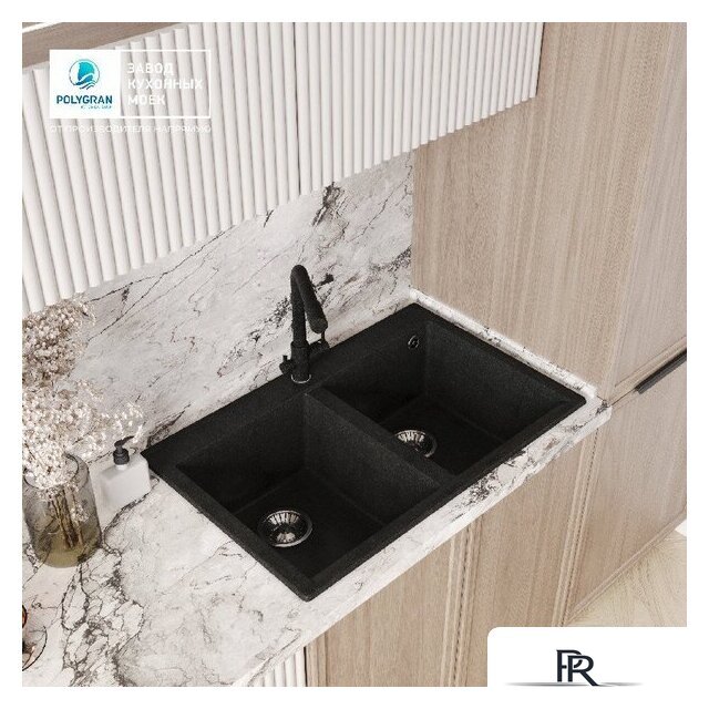 Кухонная мойка Polygran Brig 790 (космос) - Изображение №8 — Интернет-магазин ПроЗаказ