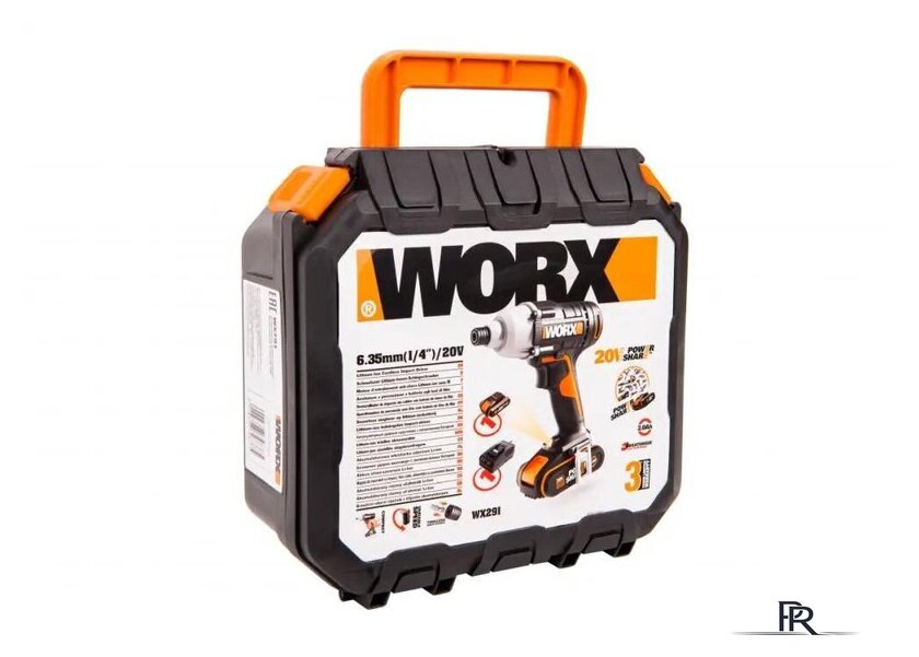 Винтоверт Worx WX291 (с 1-им АКБ, кейс) - Изображение №4 — Интернет-магазин ПроЗаказ
